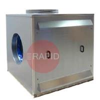 0000102173 Plymovent SIF-1200/RI Outdoor Central Extraction Fan 7.5kW, Ø 400mm Inlet, Ø 500mm Outlet, 400 - 690V 3Ph