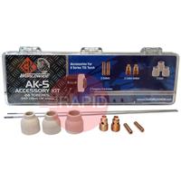 CK-AK5 CK TIG Torch Accessory Kit For CK24, CK24W, CK80, CK90, CK180(See Chart For Contents)
