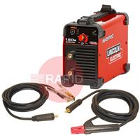 K12034-1P Lincoln Invertec 150S DC Arc Welder - Ready to Weld Package 230v CE