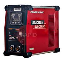 K3168-1 Lincoln Power Wave S500 CE MIG Welder Power Source - 400v, 3ph