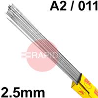 RO222550 SIF SIFSTEEL No 22 2.4mm Tig Wire, 5.0kg Pack - BS: 1453: A2, EN 12536: 011