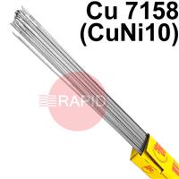 RT79165 SIFAlloy No 79 Special Alloy Tig Wire, 1000mm Cut Lengths - ISO 24373: Cu7158 (CuNi10). 5.0kg Pack