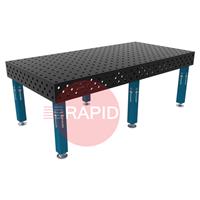 TWT.PRO.240120 GPPH Traditional Pro Welding Table w/ Wheels 2.4m x 1.2m