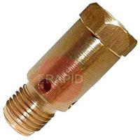 W006183 Kemppi Contact Tip Adaptor M8 Brass - New Style, PMT42W / MMT 42W