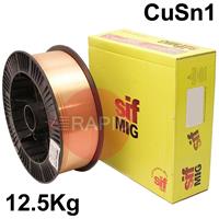 WO98081 SifMig 985, 98.5% Copper MIG Wire, 12.5Kg Reel, Cu 1898 (CuSn1)
