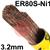 K12021-1  ESAB OK Tigrod 13.23 3.2mm Steel TIG Wire, 5Kg Pack - AWS A5.28 ER80S-Ni1