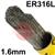 RC35  Esab OK Tigrod 316L Stainless Steel Tig Wire, 1.6mm Diameter x 1000mm Cut Lengths - AWS A5.9 ER316L. 5.0kg Pack