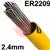 W000010791  Esab OK Tigrod 2209 Duplex Tig Wire, 2.4mm Diameter x 1000mm Cut Lengths - AWS A5.9: ER2209. 5.0kg Pack