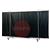 KPS  CEPRO Robusto Triptych Welding Screen with Green-9 Curtain - 3.6m Wide x 2.2m High, Approved EN 25980