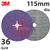040743  3M Cubitron II 982CX Fibre Disc, 115mm (4.5
