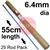 SB3  Arcair SLICE 6.4mm Diameter x 55cm Long, Flux Coated Electrodes (1/4