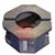STC-ETOP2-RR01  Aluminium Clamping Shells for RA 6, Tube OD 76.1mm