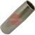 FL60  Gas Nozzle - Thick Wall. Use For Heavy Duty & Aluminium Welding Operations.