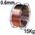 EXOTHERMIC  0.6mm, A18 MIG Wire, 15Kg Reel