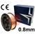 0000102296  Bohler SG2 Copper Coated A18 G3SI1 Steel Welding Wire. 0.8mm Diameter x 15Kg Reel. ER70S-6.