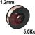 7455030000  1.2mm, A18 MIG Wire, 5Kg Reel