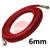 NM242GB-90  Fitted Acetylene Hose. 6mm Bore. G1/4
