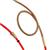 ED70195  Binzel Red Combination Teflon & Brass Liner for Soft Wire, 1mm - 1.2mm (3m - 5m)