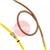 DS144-155  Binzel Yellow Combination Teflon & Brass Liner for Soft Wire, 1.4mm - 1.6mm (3m - 5m)
