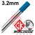 W00594X-16  CK 2% Lanthanated Blue 3.2mm Tungsten Electrode