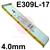 CKTUNGGGE  Esab OK 67.60 Stainless Steel Electrodes 4.0mm Diameter x 350mm Long. 1.7kg Vacpac (30 Rods). E309L-17