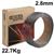 79014301X  Lincoln Electric Lincore 15CrMn, 2.8mm Hardfacing Flux Cored MIG Wire, 22.7Kg Reel, MF7-GF-250-KP