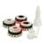 SCS-SPARES  Kemppi 0.8 - 0.9mm Standard GT04 Drive Roll Kit for Stainless, MXP 37
