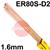 EPMX45XPTORCHES  SIFSteel A31 Steel Tig Wire, 1.6mm Diameter x 1000mm Cut Lengths - AWS A5.28 ER80S-D2. 5.0kg Pack