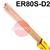 ESAB-WARRIOR-PRTS  SIFSteel A31 Steel TIG Wire, 1000mm Cut Lengths - AWS A5.28 ER80S-D2, 5Kg Pack