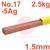 SAIT-CUTTING  SIF Sifcupron No 17-5Ag, 1.5mm Diameter 2.5 Kg Pkt EN 1044: CP104, BS: 1845 CP4