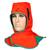WEL23-6690  Weldas Firefox Orange Flame Retardant Welding Hood EN ISO 11611:2007