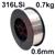 4300390  SIF SIFMIG 316LSi 0.6mm Diameter 0.7KG Spool