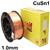 BL-TL-Yellow-1.6  Sifmig 985 98.5% copper wire 1.0 mm Dia 4.0 kg Spl, ISO 24373 Cu 1898 (CuSn1), BS: 2901 C7
