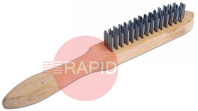 0760024300  ESAB 4 Row Mild Steel Wire Brush