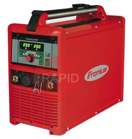 AFD-TT3000W  Fronius - TransTig 3000 Job Water Cooled TIG Welder Package with TTW 2500A 4m TIG Torch & Earth, 400v 3ph