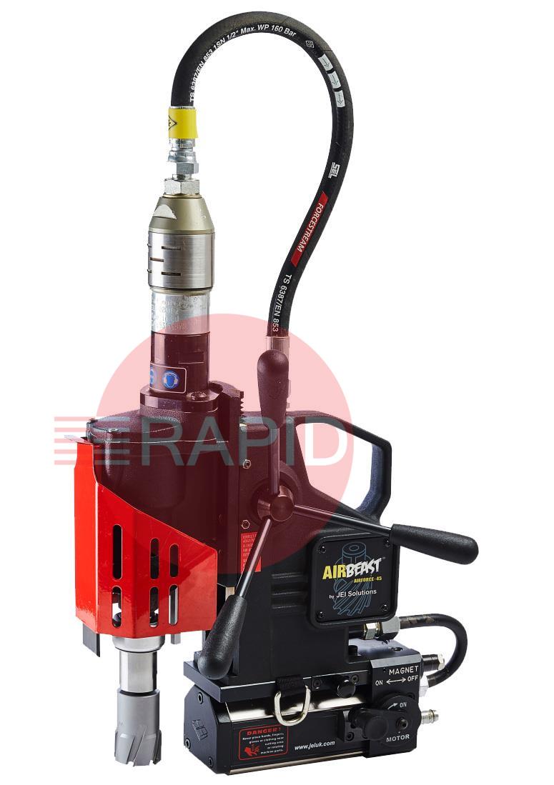 AIR45-ATEX  JEI AirBeast 45A Pneumatic Magnetic Drill - Atex Approved