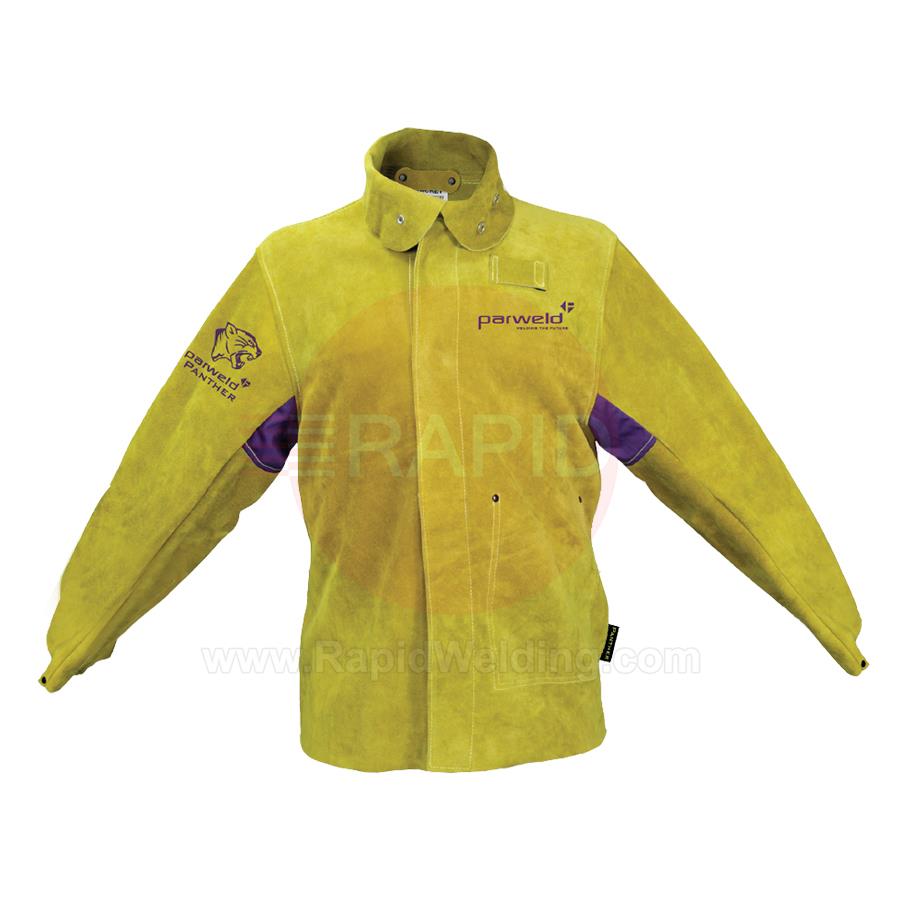 P3788  Panther Leather Welding Jacket, BS EN ISO 11611:2007