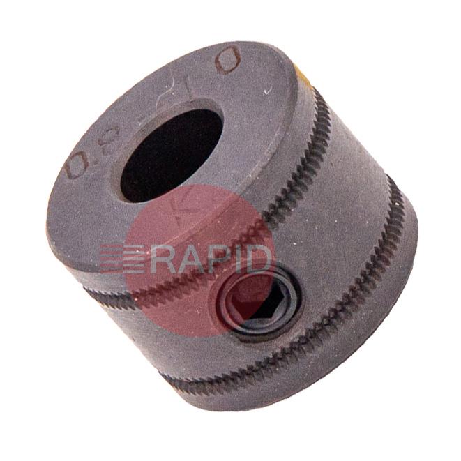 W001692  Kemppi MinarcMig Feed Roll 0.8-1mm, Knurled. For Use with Gasless Wire