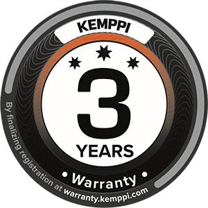 WARRANTYK  Kemppi 3 Year Global Parts & Labour Warranty