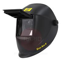 0700000761 ESAB Eco-Arc II Flip-up Welding Helmet with 110 x 60mm Shade #11 Passive Lens