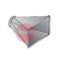 0717030130 Plymovent RP-450.100 Connecting piece 2 x SFE-50 to ducting Ø 450 mm
