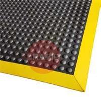 10100-06009014-BKYL Ergo-Tred Anti-Fatigue Mat, Yellow Ramped Edges – 600 x 900mm