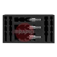 101050-SET1 HMT VersaDrive SheetCutter TCT Holesaw InsertFoam 3 Piece Set (14, 18, 22mm)