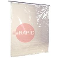 16.10.16 Cepro B2 Quality Grinding Curtain - 160cm x 140cm, DIN 4102