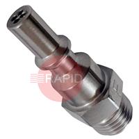 30100285 GasiQ Acetylene/Propane Male Quick Connector. G1/4