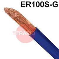 301030045 Low Alloy Steel TIG Wire, 1000mm Cut Lengths - AWS A5.28 ER100S-G, 5Kg Pack