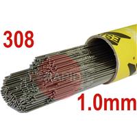 308105 ESAB 308L Stainless Tig Wire 1.0mm Diameter 5Kg Pack