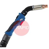 317.0172.1 Binzel RAB GRIP 501 BBH Mig Fume Extraction Torch 4m (Water Cooled) 500A CO2, 450A Mixed Gases