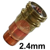 33217GL Furick 2.4mm Stubby Gas Lens Collet Body - Tig Torch Sizes 17, 18 and 26