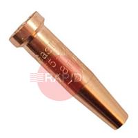 33830200 GasiQ D75 Ergo Swaged Type Cutting Nozzle, 3 - 8mm